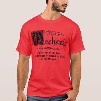 Medieval Master Mechanic T Shirt