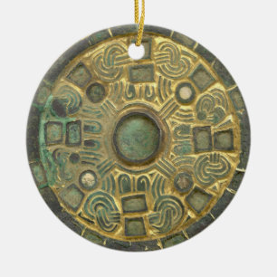 Medieval Medallion Julgransprydnad Keramik