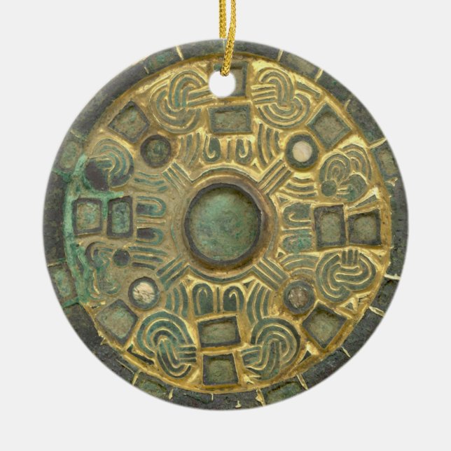 Medieval Medallion Julgransprydnad Keramik (Framsidan)