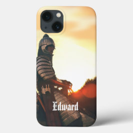 Medieval-monterad Knight-spelfantasi