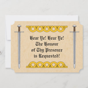 Medieval Norman Sword och Decorative Bands