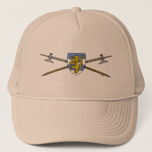 Medieval Poleaxes och Shield Keps
