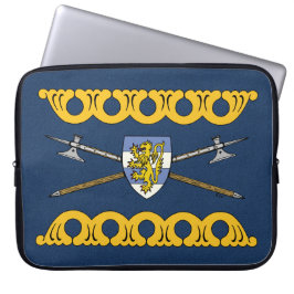 Medieval Poleaxes och Shield Laptop Fodral