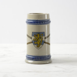 Medieval Poleaxes och Shield Sejdel