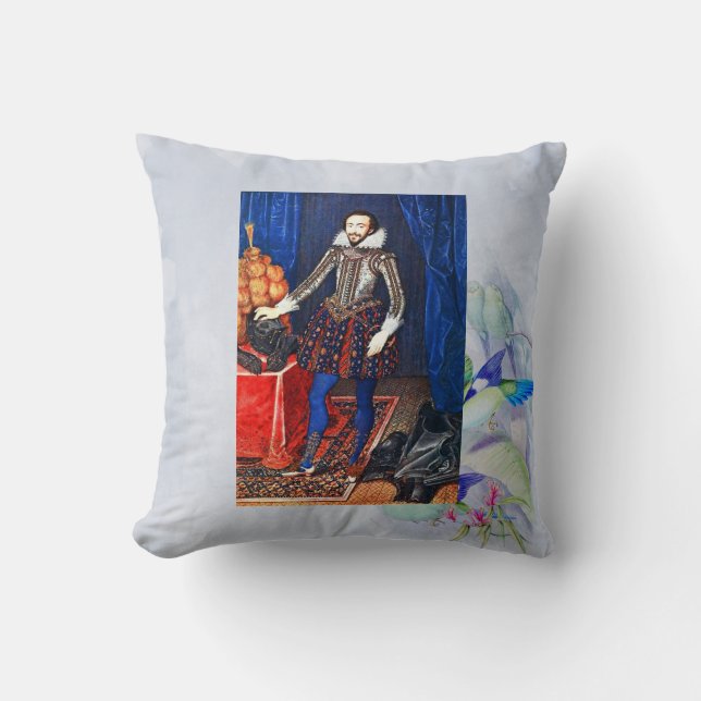 Medieval Porträtt Pillow Kudde (Framsida)