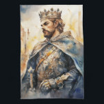 Medieval Prince Kökshandduk<br><div class="desc">A Watercolour portrait of a Medieval prince</div>