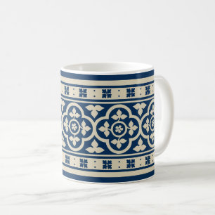Medieval Quatrefoils - Elfenbenskusten på prusesis Kaffemugg