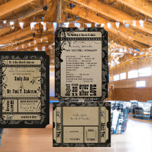 Medieval Renaissance Bröllop-svarskort