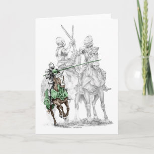Medieval Renaissance Knight Kort