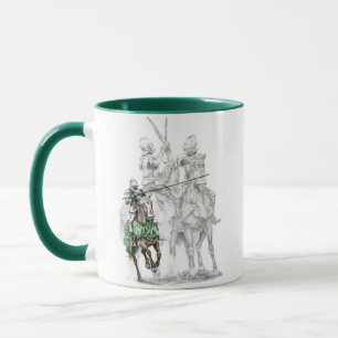Medieval Renaissance Knight Mugg
