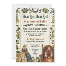 Medieval Renaissance Royal Bröllop