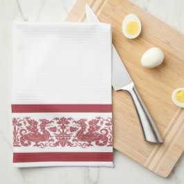 Medieval/Renaissance Wyverns Kitchen Towel Kökshandduk