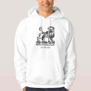 Medieval Renaissance Zodiac Symbol Leo Lejona Hoodie