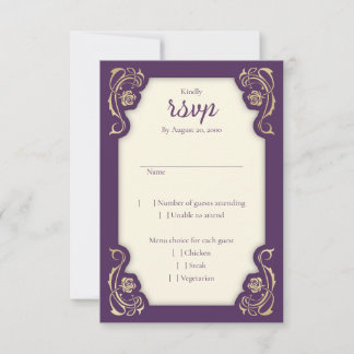 Medieval Royal Ro Bröllop OSA Card Kort