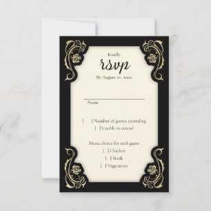 Medieval Royal Ro Bröllop OSA Card Kort