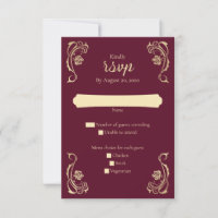 Medieval Royal Ro Bröllop OSA Card