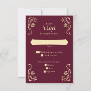 Medieval Royal Ro Bröllop OSA Card Kort