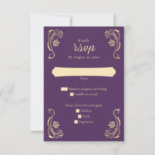 Medieval Royal Ro Bröllop OSA Card Kort