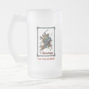 Medieval Russian Bogatyr Frostat Ölglas