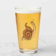 Medieval Screaming Snigel Glass Tumbler