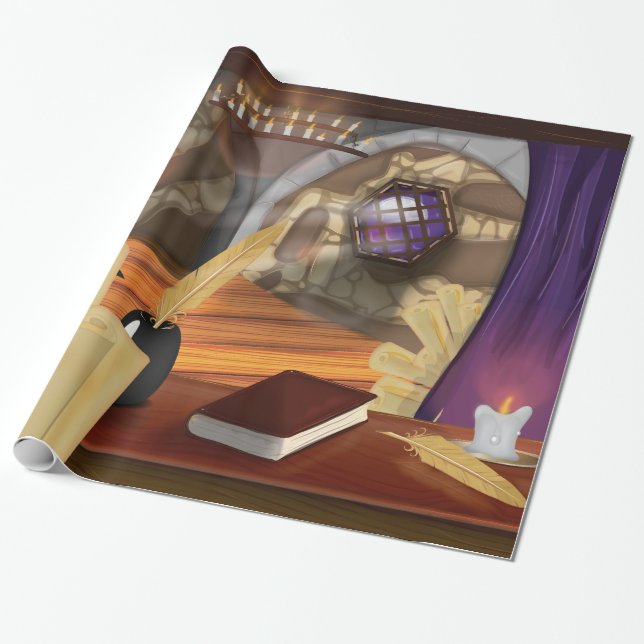 Medieval Scribe Study Presentpapper (Utrullad)