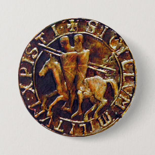 Medieval Seal of the Knight Templar Knapp