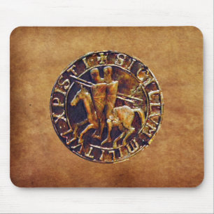 Medieval Seal of the Knight Templar Musmatta
