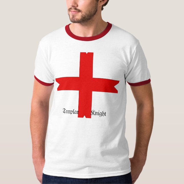 Medieval Seal of the Knight Templar Tee (Framsida)