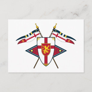 Medieval Shield och Flaggor OSA kort