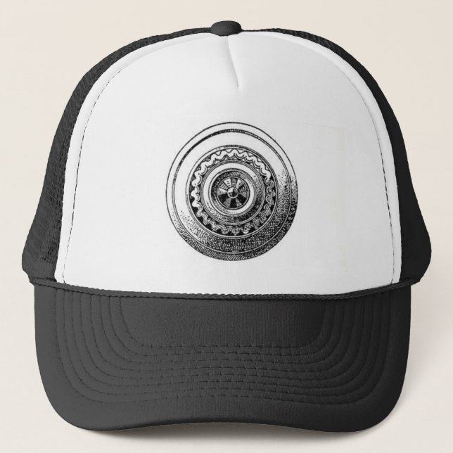 Medieval Shields Hat Truckerkeps (Framsida)