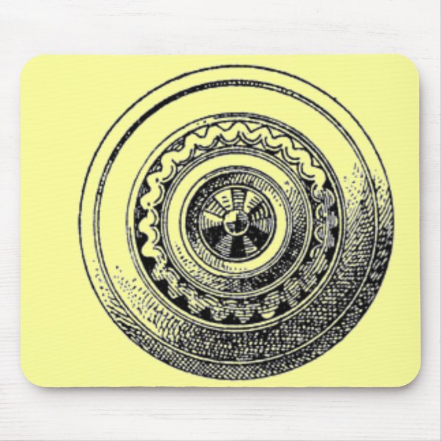 Medieval Shields Mouse Pad Musmatta (Framsidan)