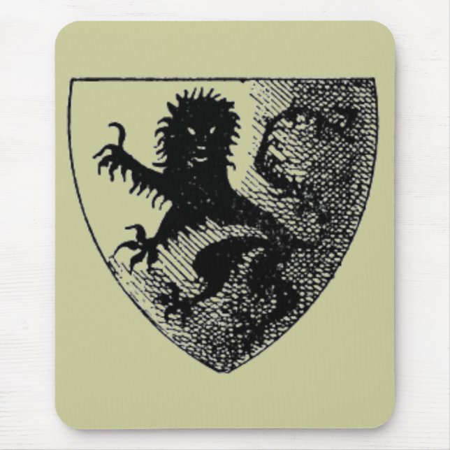 Medieval Shields Mouse Pad Musmatta (Framsidan)