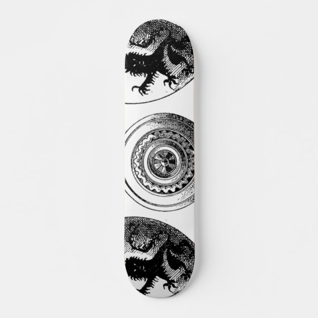 Medieval Shields Skateboard (Framsida)