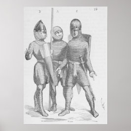 Medieval Soldiers Poster