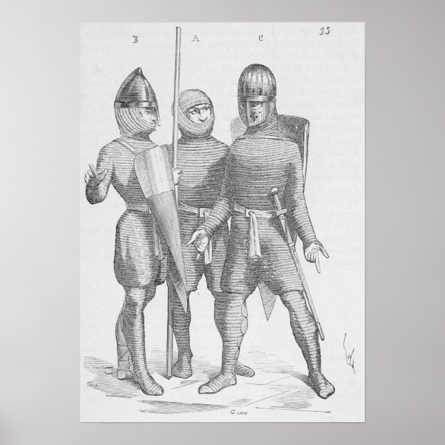 Medieval Soldiers Poster (Framsidan)