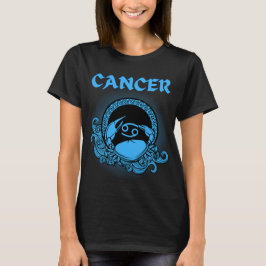 Medieval Stil Zodiac Cancer T Shirt
