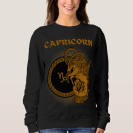 Medieval Stil Zodiac Capricorn T Shirt