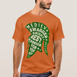 Medieval Swagger Knight T Shirt
