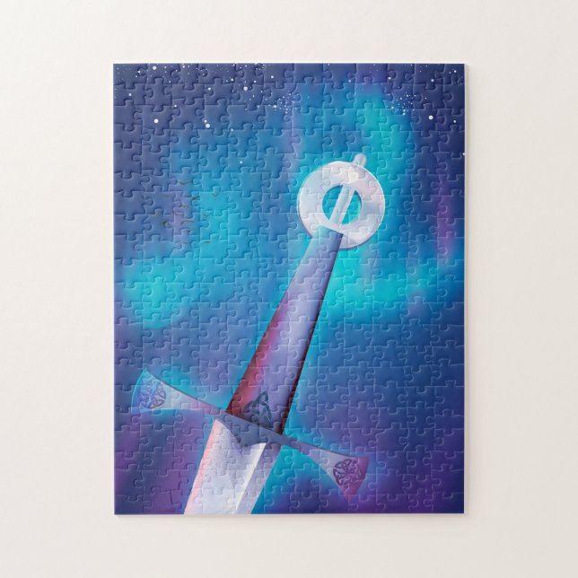 Medieval Sword Pussel (Vertikal)