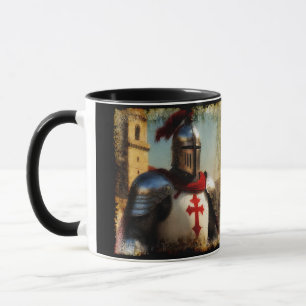 Medieval Templar Knight Mugg