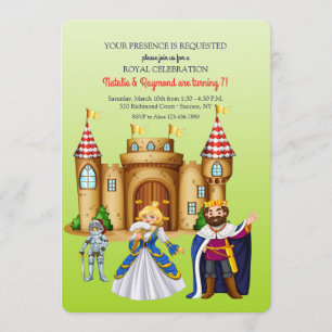 Medieval Times Födelsedagsfest inbjudan