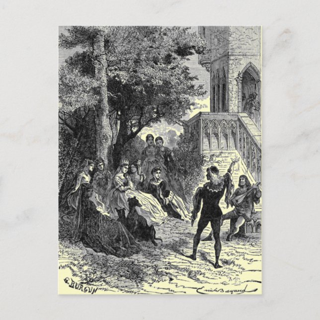 Medieval Times vycard Vykort (Framsida)