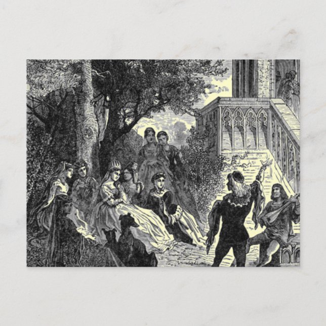 Medieval Times vycard Vykort (Framsida)