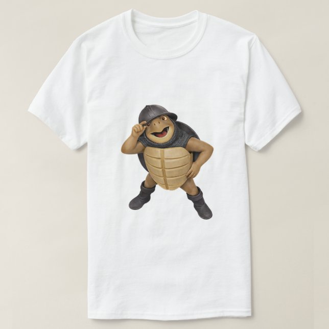 Medieval Torin the Turtle T Shirt (Design framsida)