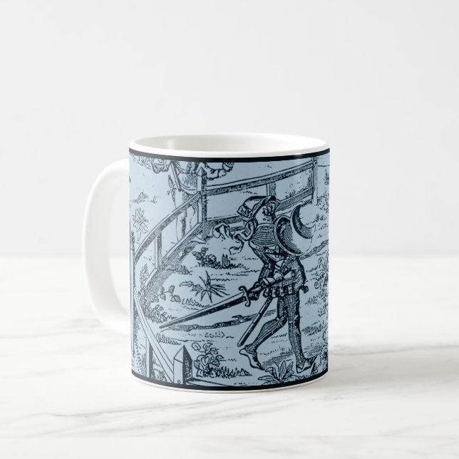 Medieval Tournament Coffee Mugg (Framsida vänster)