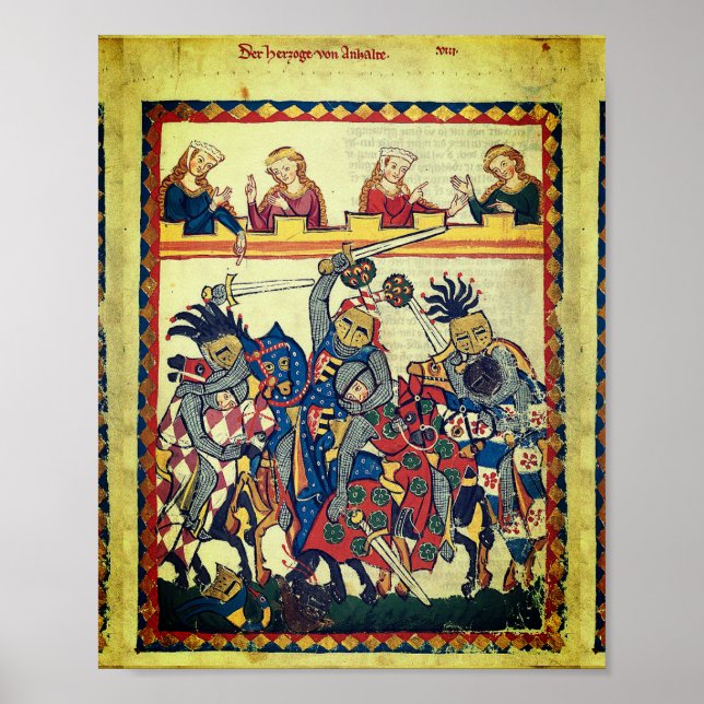 Medieval Tournament Poster (Framsidan)