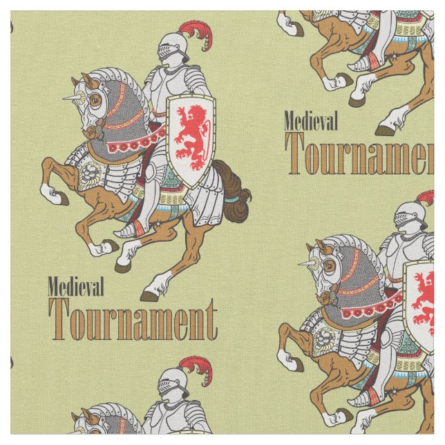 Medieval Tournament Tyg (Närbild)