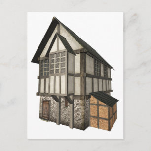Medieval Town House Vykort