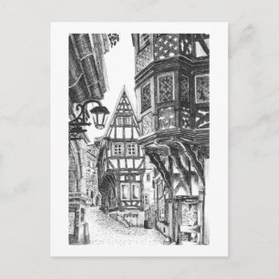 Medieval Townscape Vykort