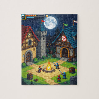 Medieval uppsättning pussel